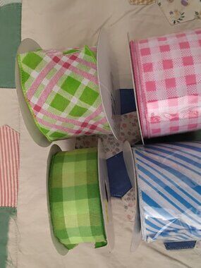 (4) Rolls of Ribbon for Arts and Crafts